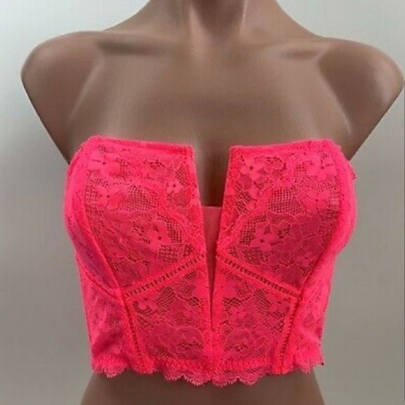 💗 New! Authentic Victoria Secret Lace Bra Top - Picture 2 of 11